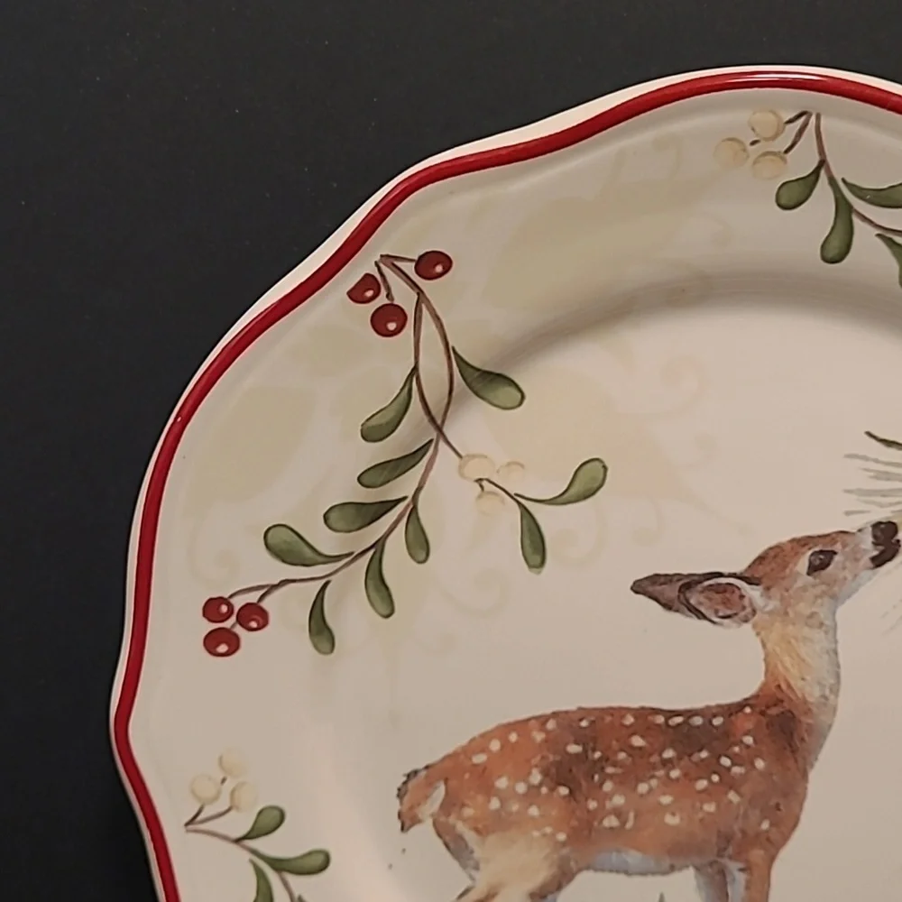 Better Homes and Garden Deer Plate - Picture 4 of 14
